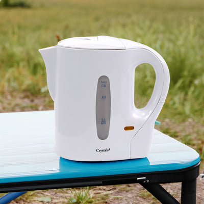 1 Litre Electric Cordless Travel Kitchen Kettle