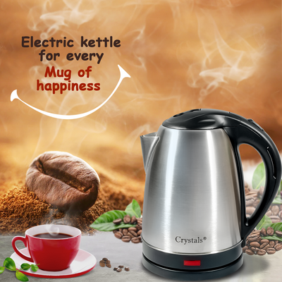 1.8L/1500W Electric Stainless Steel Kettle