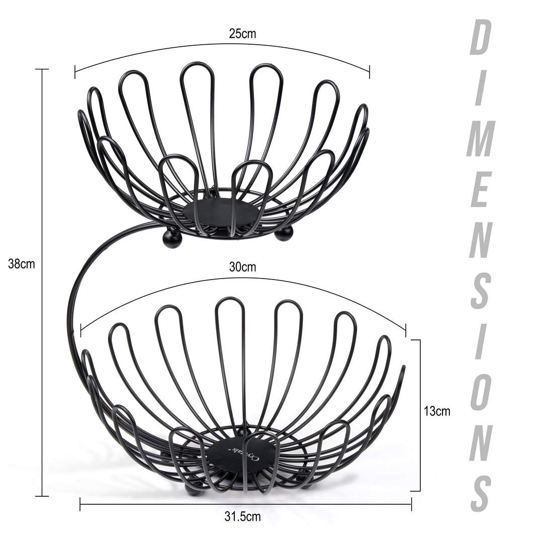 2 Tier Fruit Storage Basket