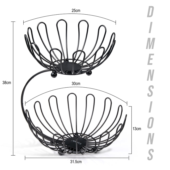 2 Tier Fruit Storage Basket