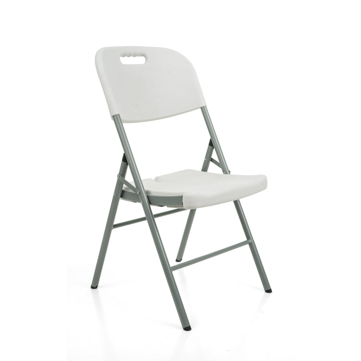 Set of 2 Heavy Duty Folding Plastic Chairs