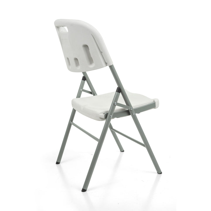 Set of 2 Heavy Duty Folding Plastic Chairs