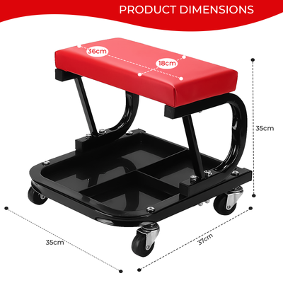 Padded Trolley Seat Mechanics