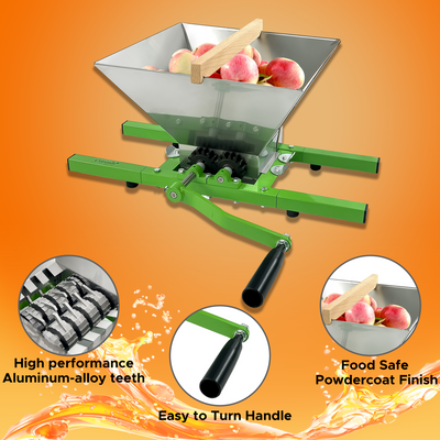 7L Portable Apple Fruit Crusher Grinder