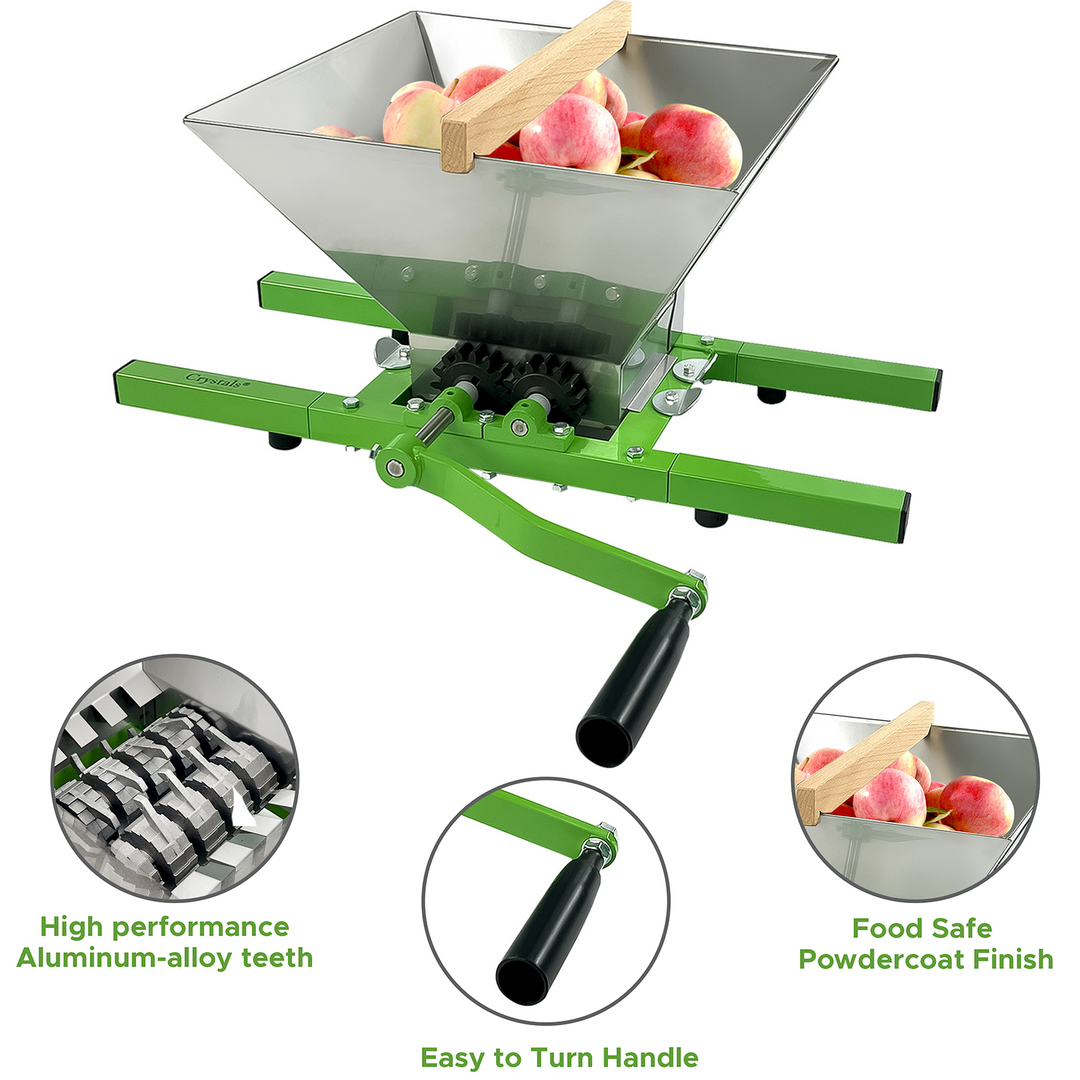 7L Portable Apple Fruit Crusher Grinder