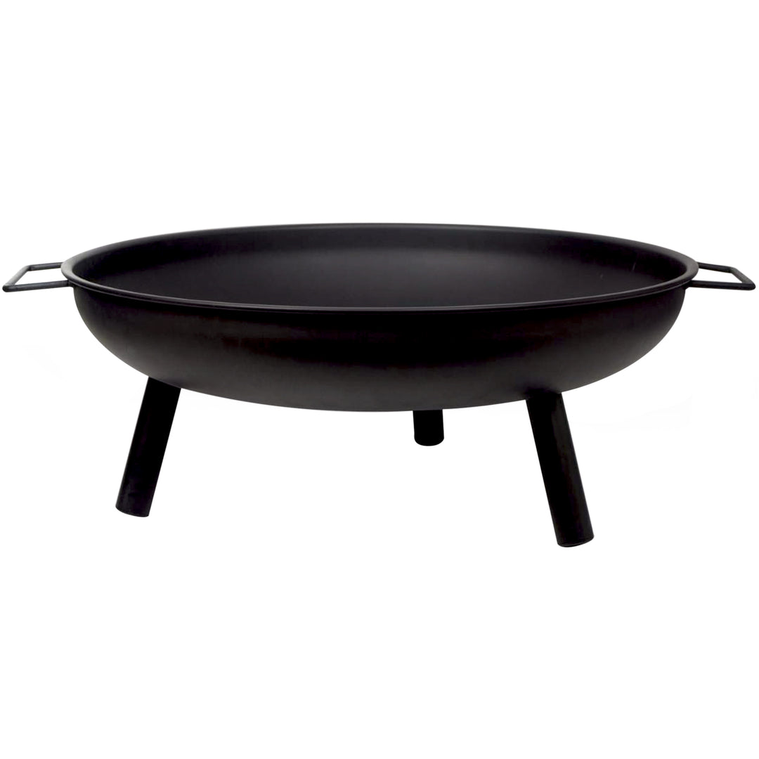 23" Large Round BBQ Steel Fire Pit