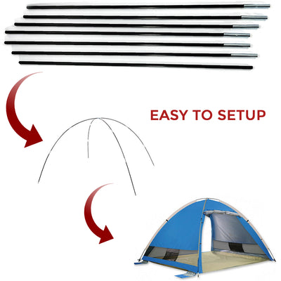 Replacement Repair Tent Fibreglass Pole Kit