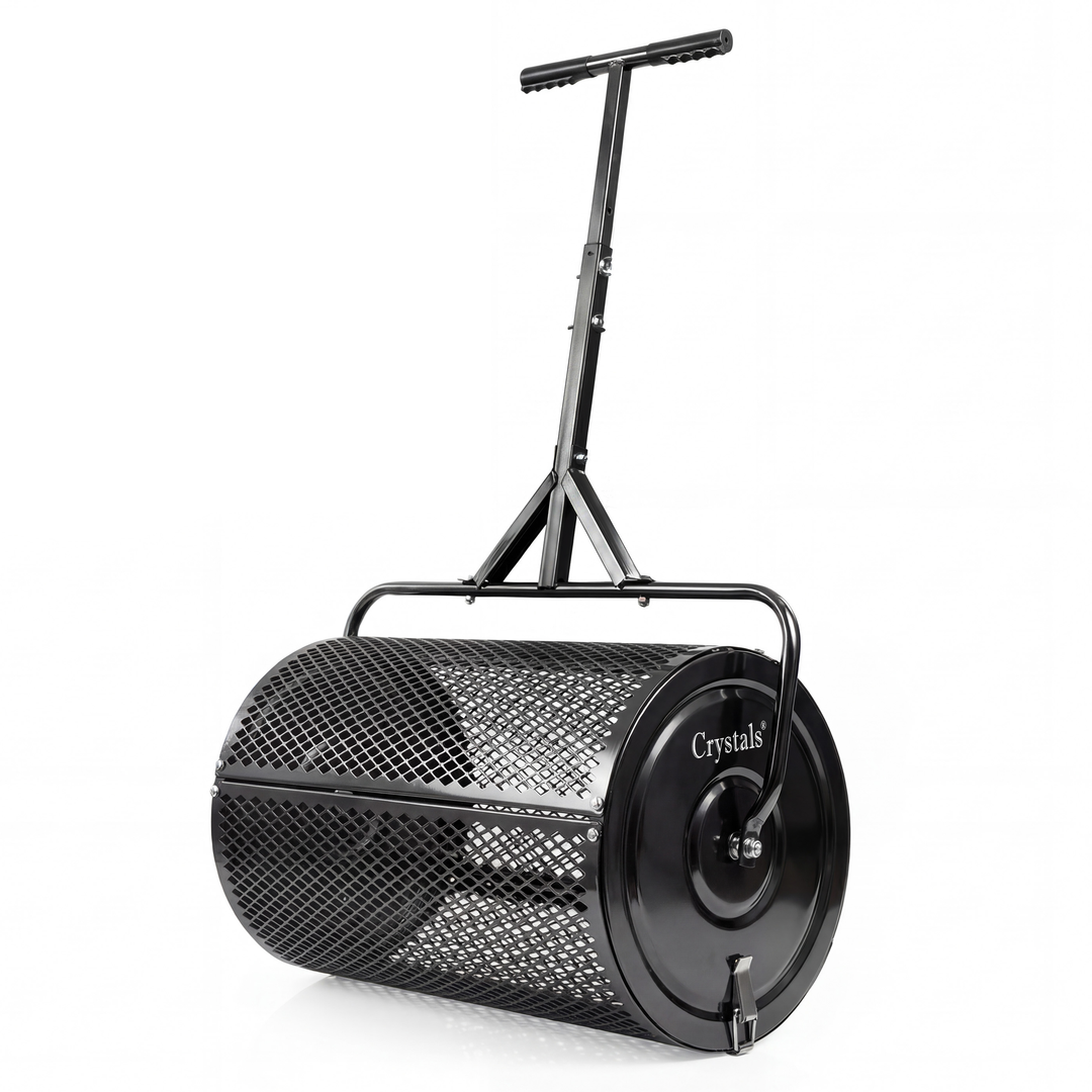 24" Steel Compost Spreader Roller