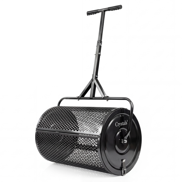 24" Steel Compost Spreader Roller