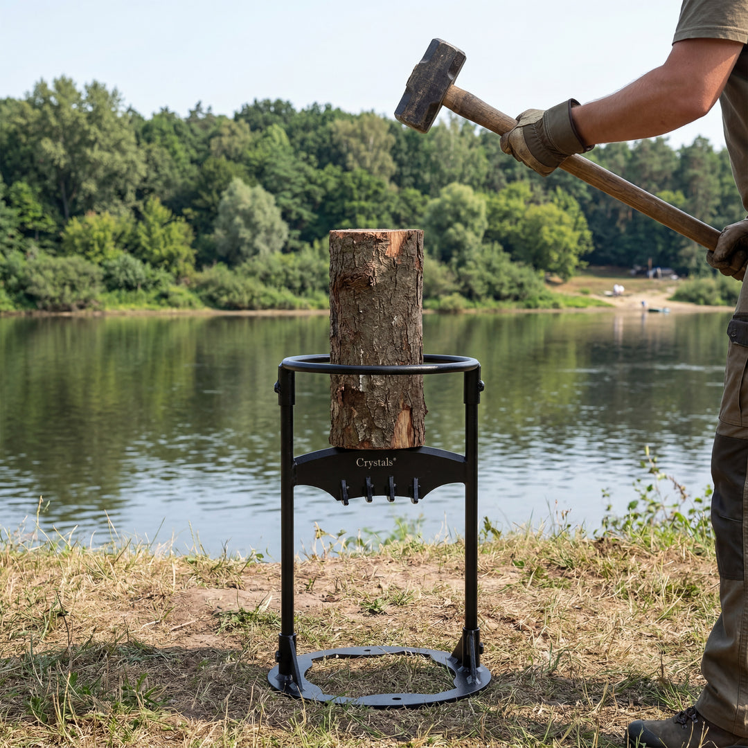 Heavy Duty Firewood Steel Log Splitter