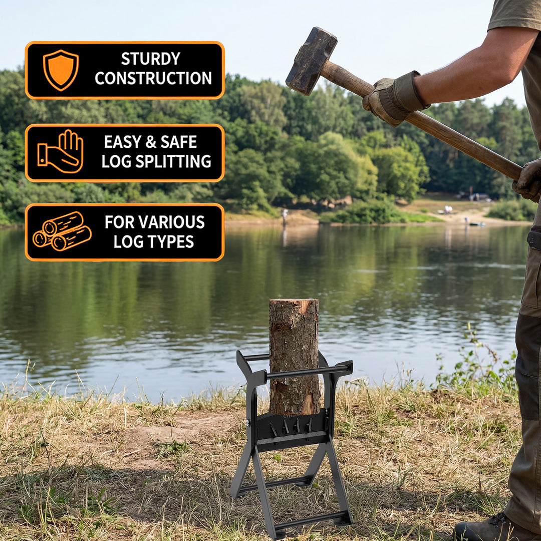 Heavy Duty Steel Log Splitter Cutter
