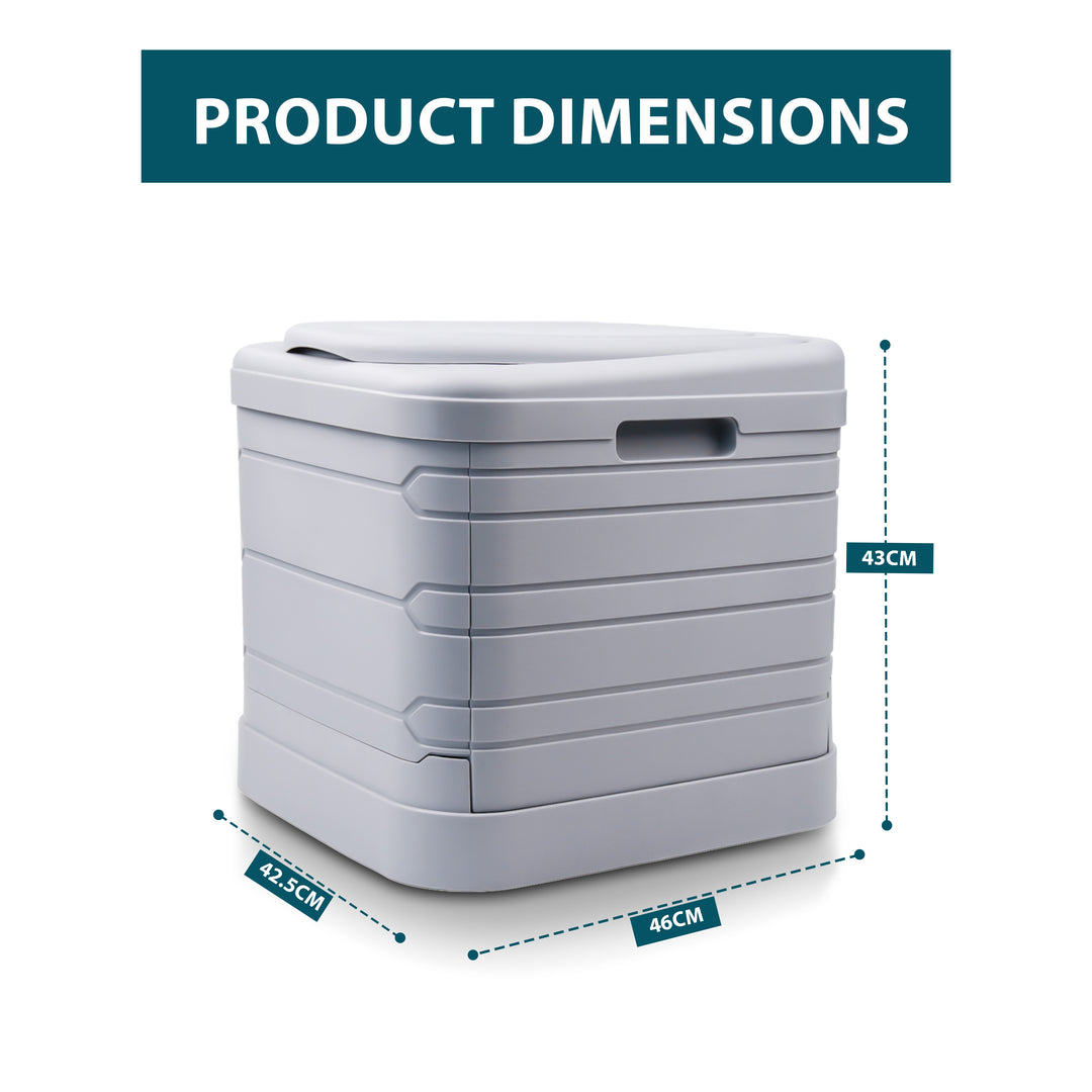 24L Portable Folding Camping Toilet