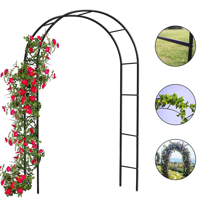 2.4M Metal Garden Arch