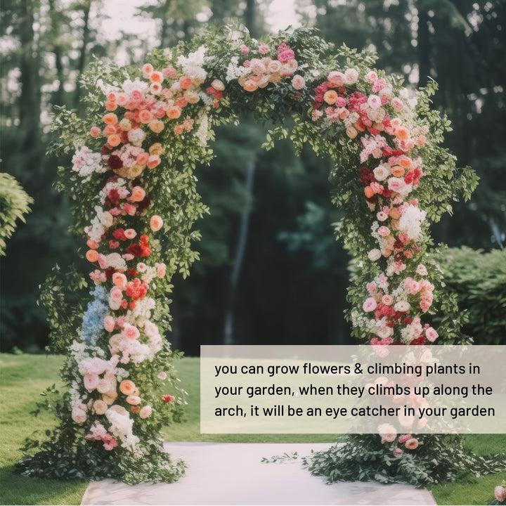 2.4M Metal Garden Arch