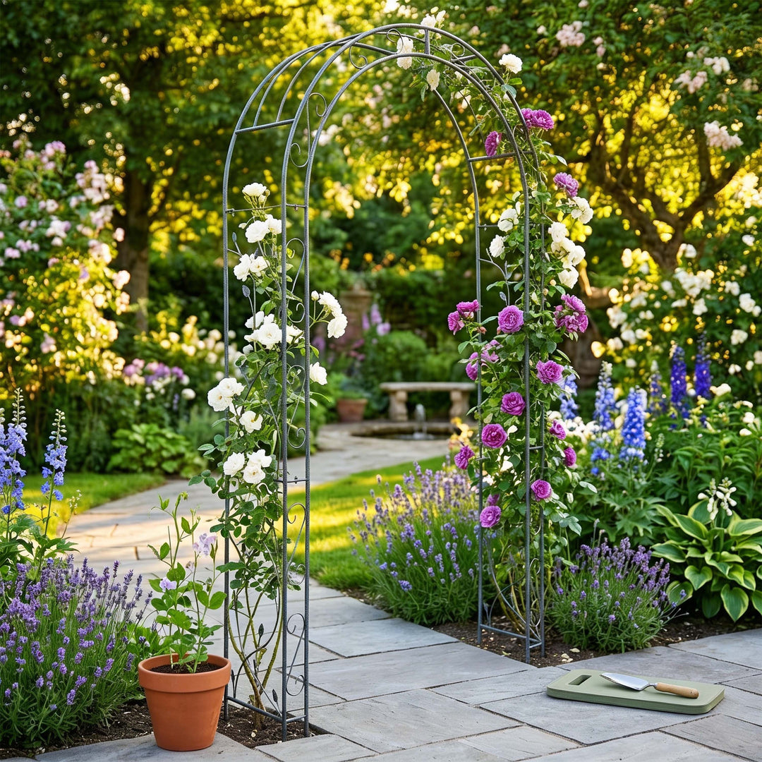 Heavy Metal Garden Arch Trellis