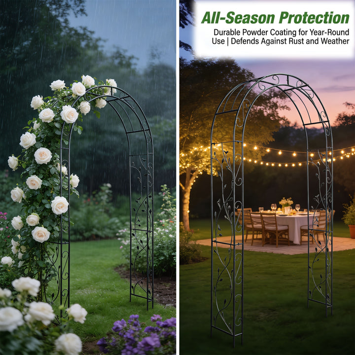 Heavy Metal Garden Arch Trellis