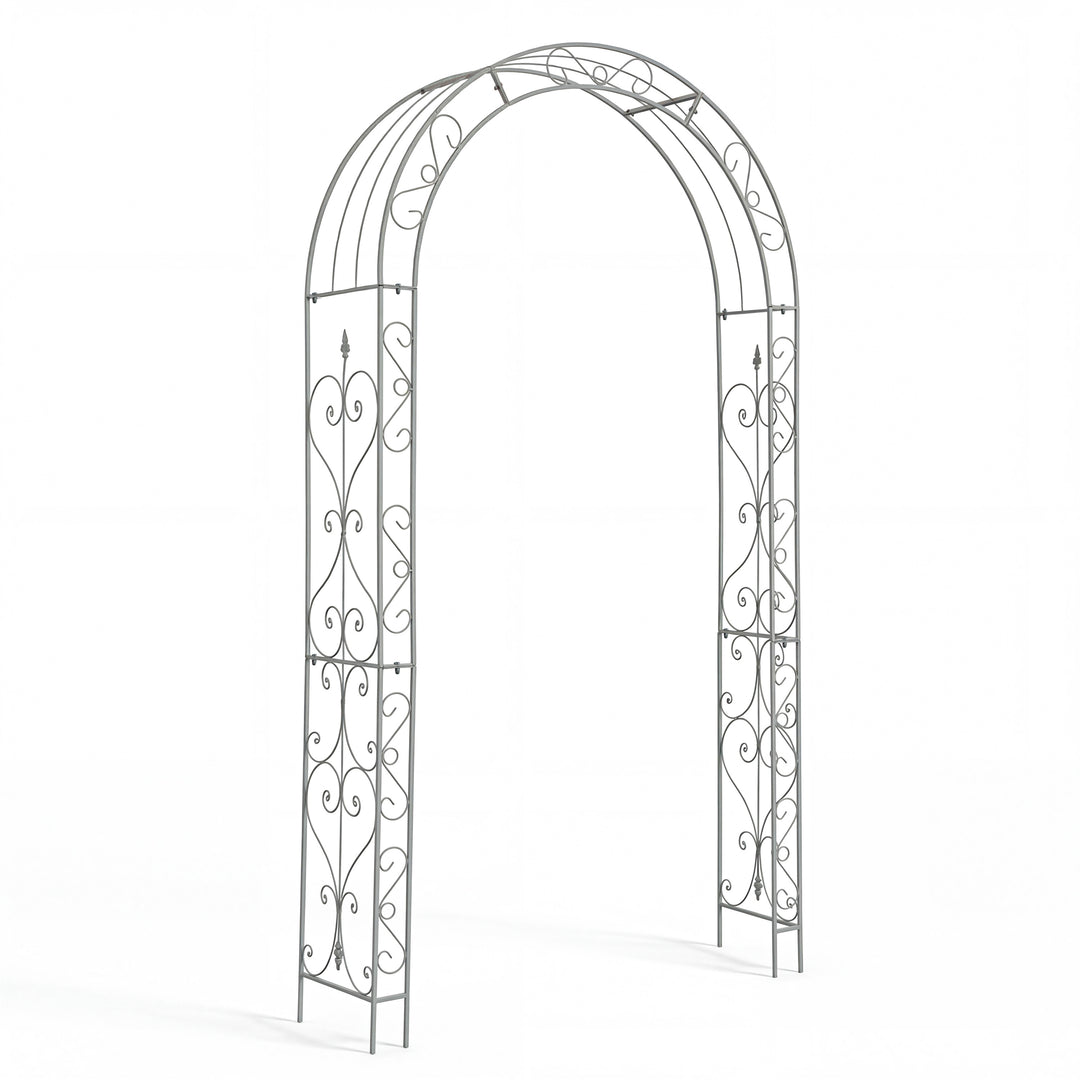 Heavy Metal Garden Arch Trellis