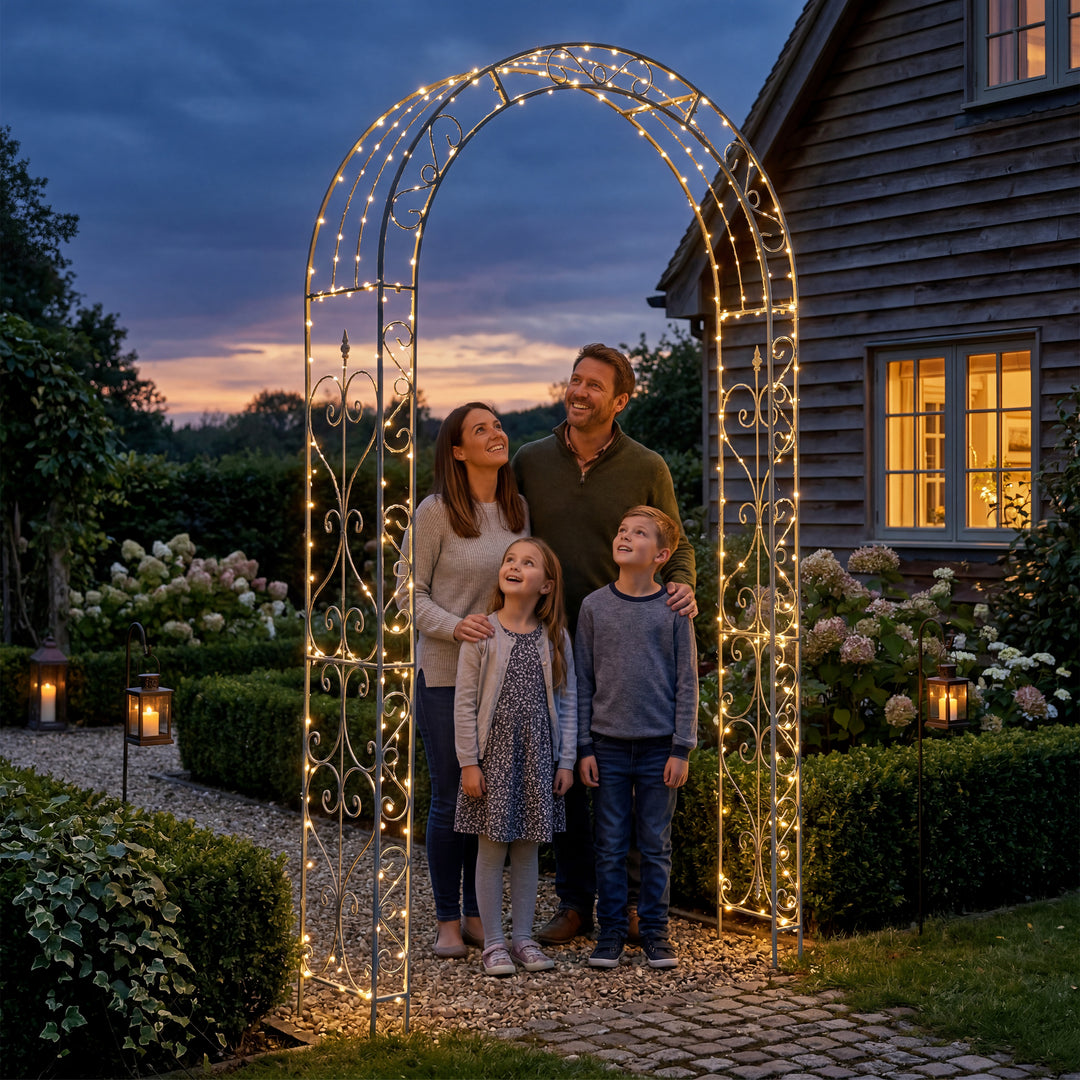 Heavy Metal Garden Arch Trellis