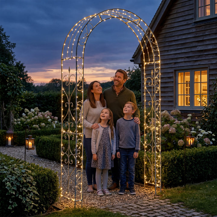 Heavy Metal Garden Arch Trellis
