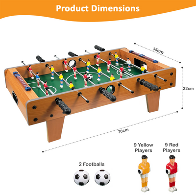 Wooden Tabletop Football Game For Kids