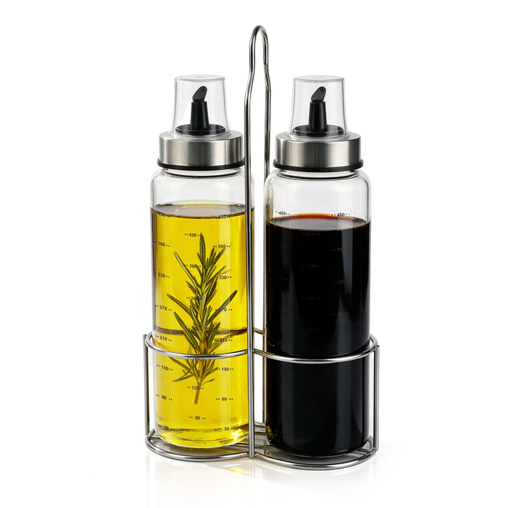 2Pcs Cooking Oil Bottles with Drizzlers