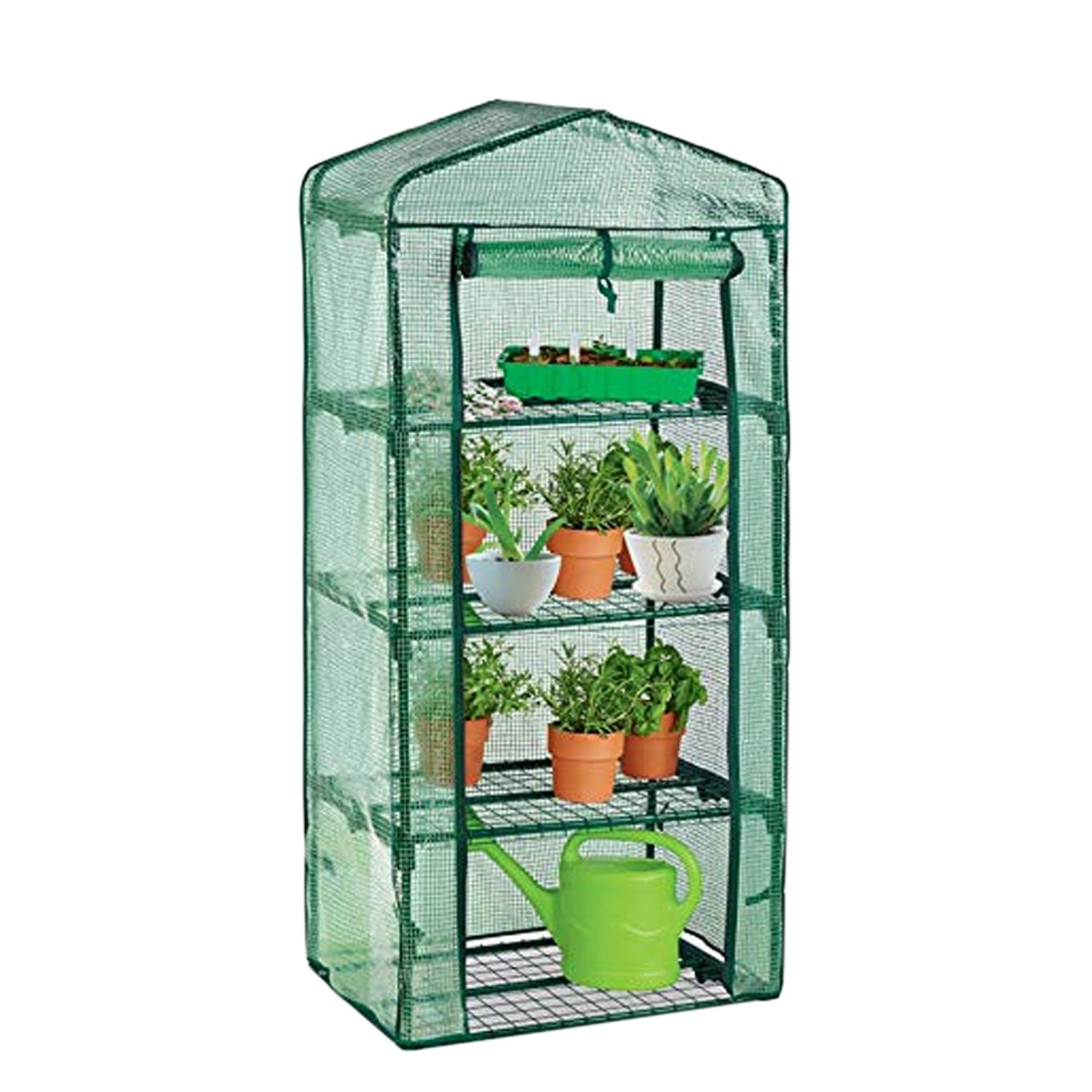 4 Tier Weatherproof GreenHouse with Shelves | Dennyshop UK – Denny