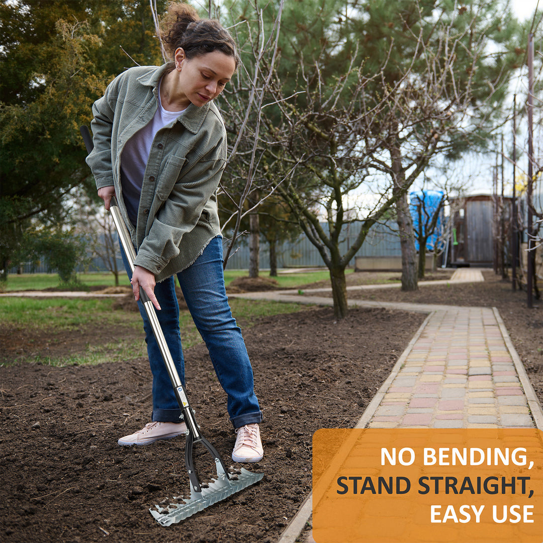 Stainless Steel Thatch Rake