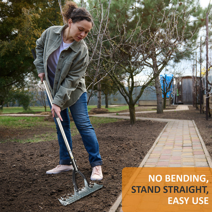 Stainless Steel Thatch Rake