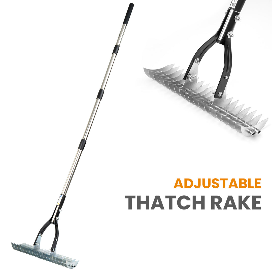 Stainless Steel Thatch Rake