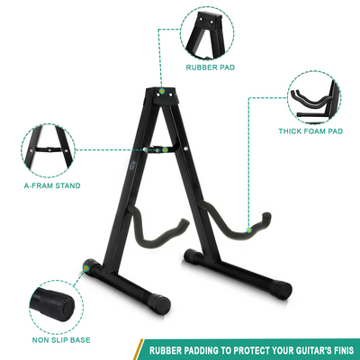 Folding A-Frame Guitar Stand