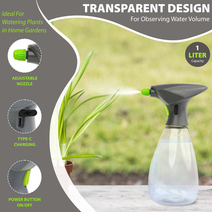 1L Battery Powered Garden Sprayer