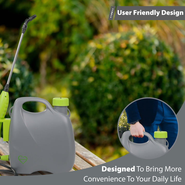 5L Electric Garden Sprayer with 3 Mist Nozzles