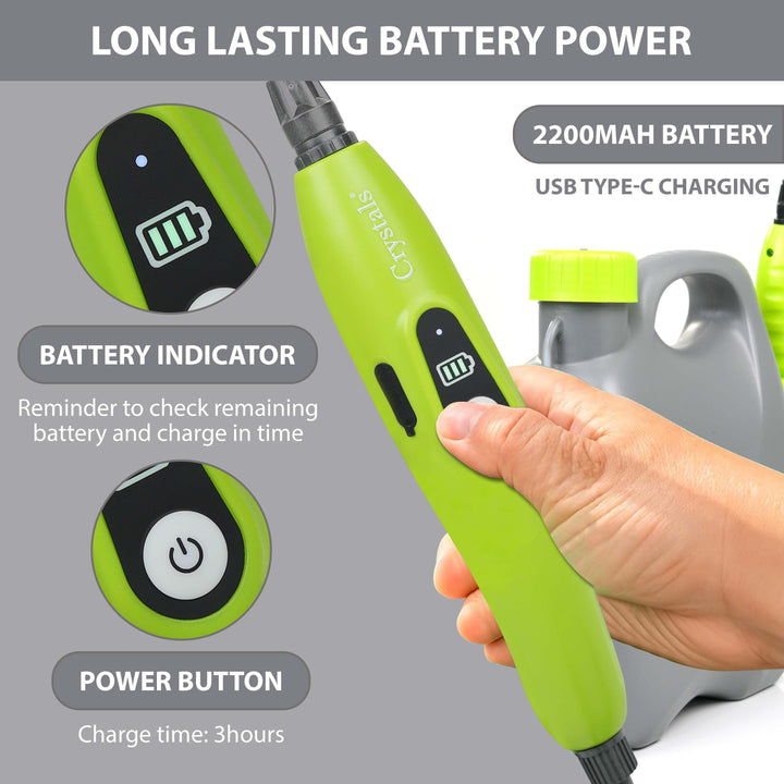 5L Electric Garden Sprayer with 3 Mist Nozzles