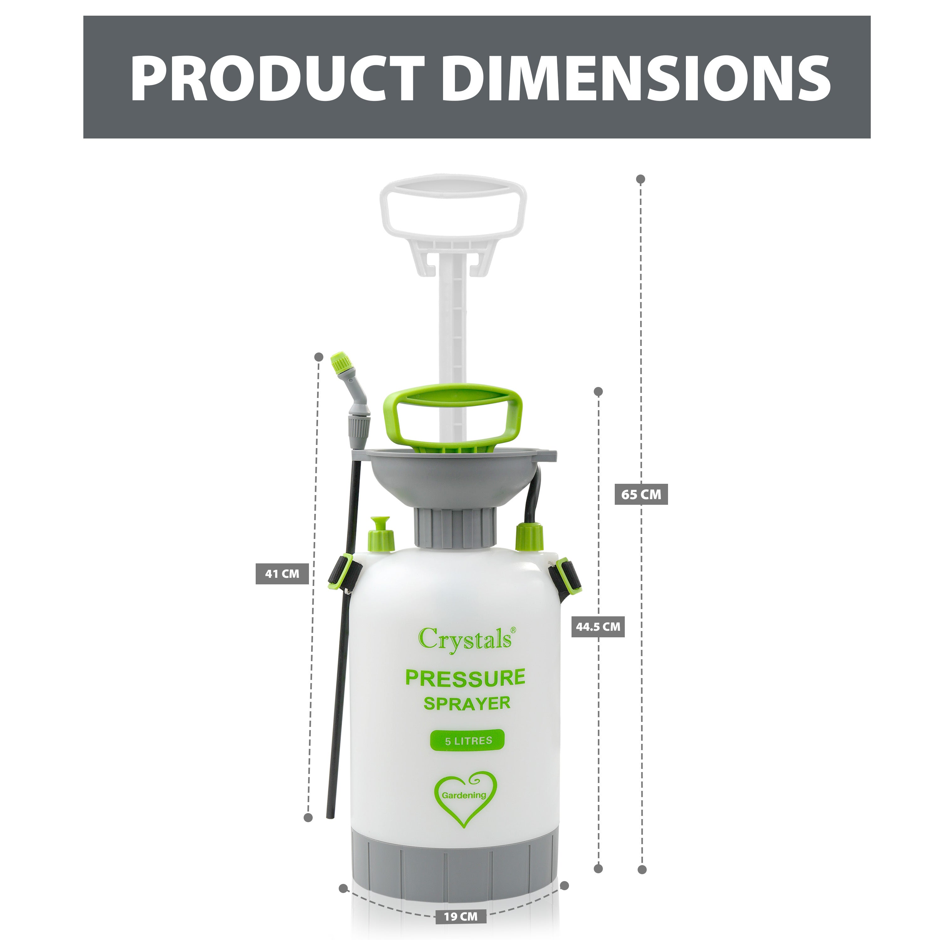 5L Hand Pump Pressure Sprayer – Denny Shop UK