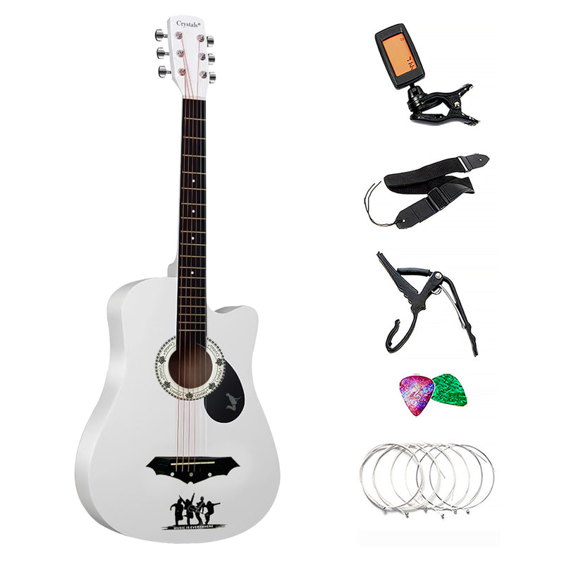 38" Full Size 6 String Acoustic Guitar