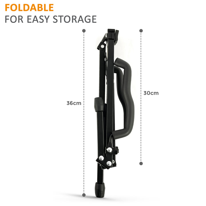 Foldable Music Guitar Stand (Black)