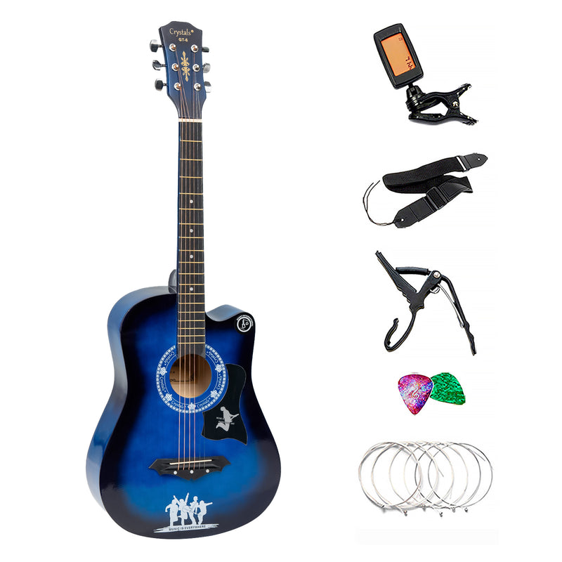 38" Full Size 6 String Acoustic Guitar