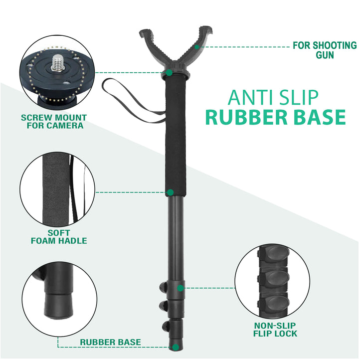 Telescopic Shooting & Camera Tripod Stand