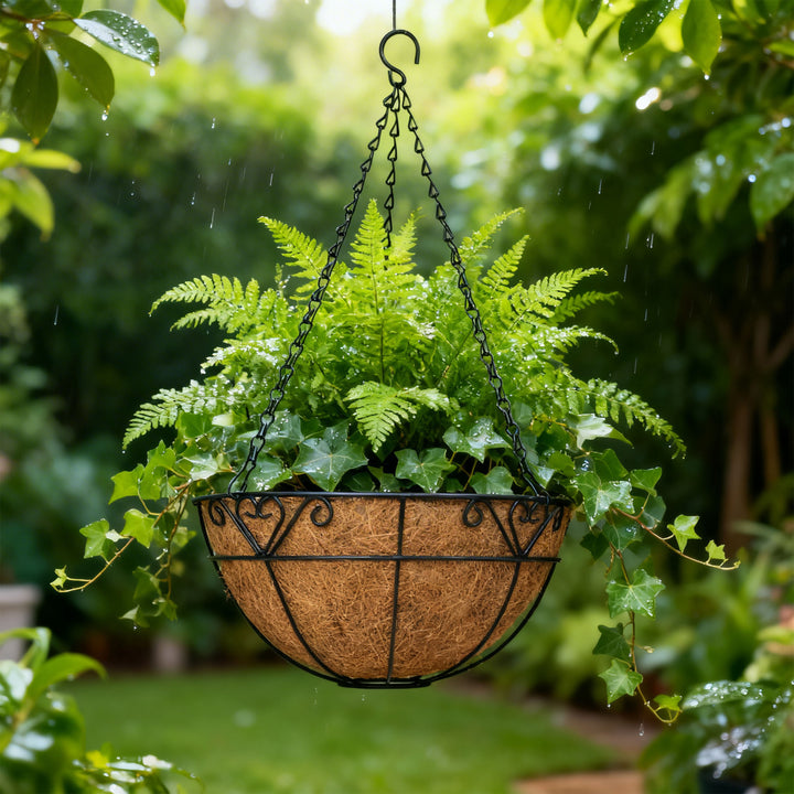 2x Hanging Baskets Garden Pot