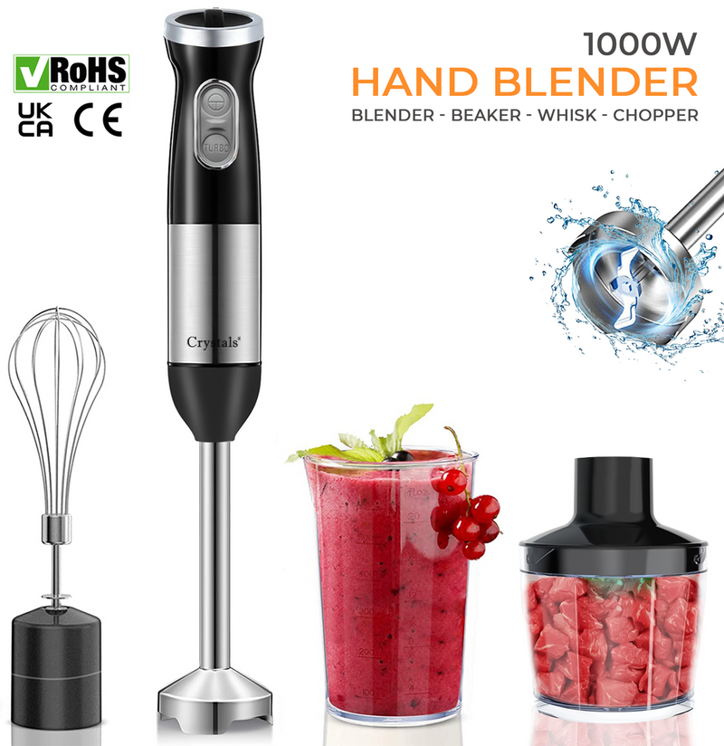 4 in 1 Hand Stick Blender - 1000W