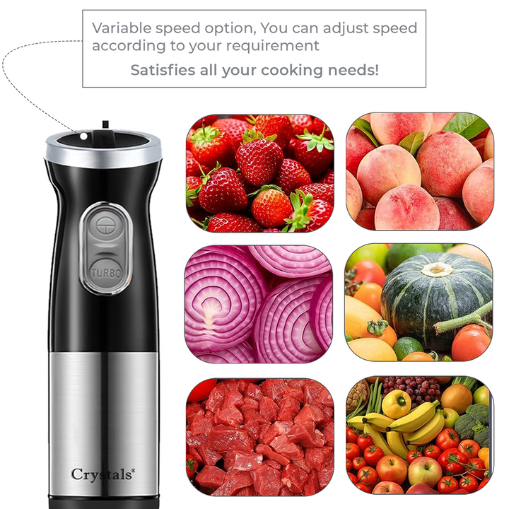 4 in 1 Hand Stick Blender - 1000W