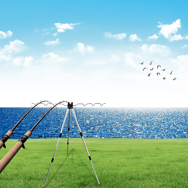 Telescopic Fishing Fishing Tripod Rod Rest Folding Fishing Tripod