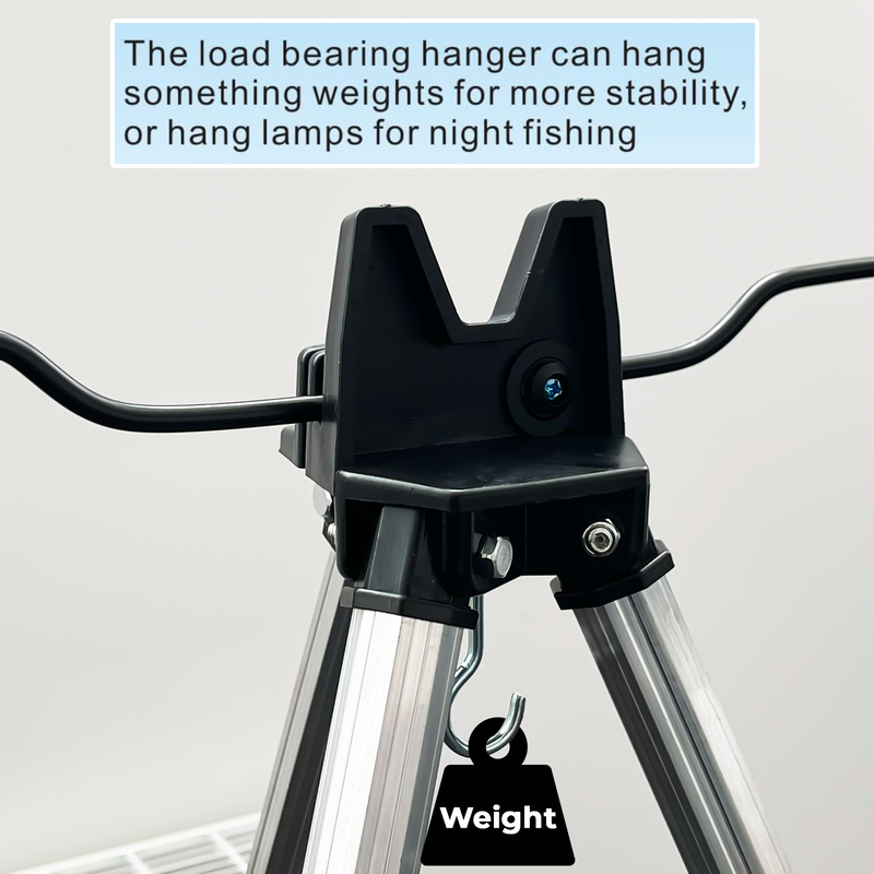 Folding Fishing Tripod Stand Rods