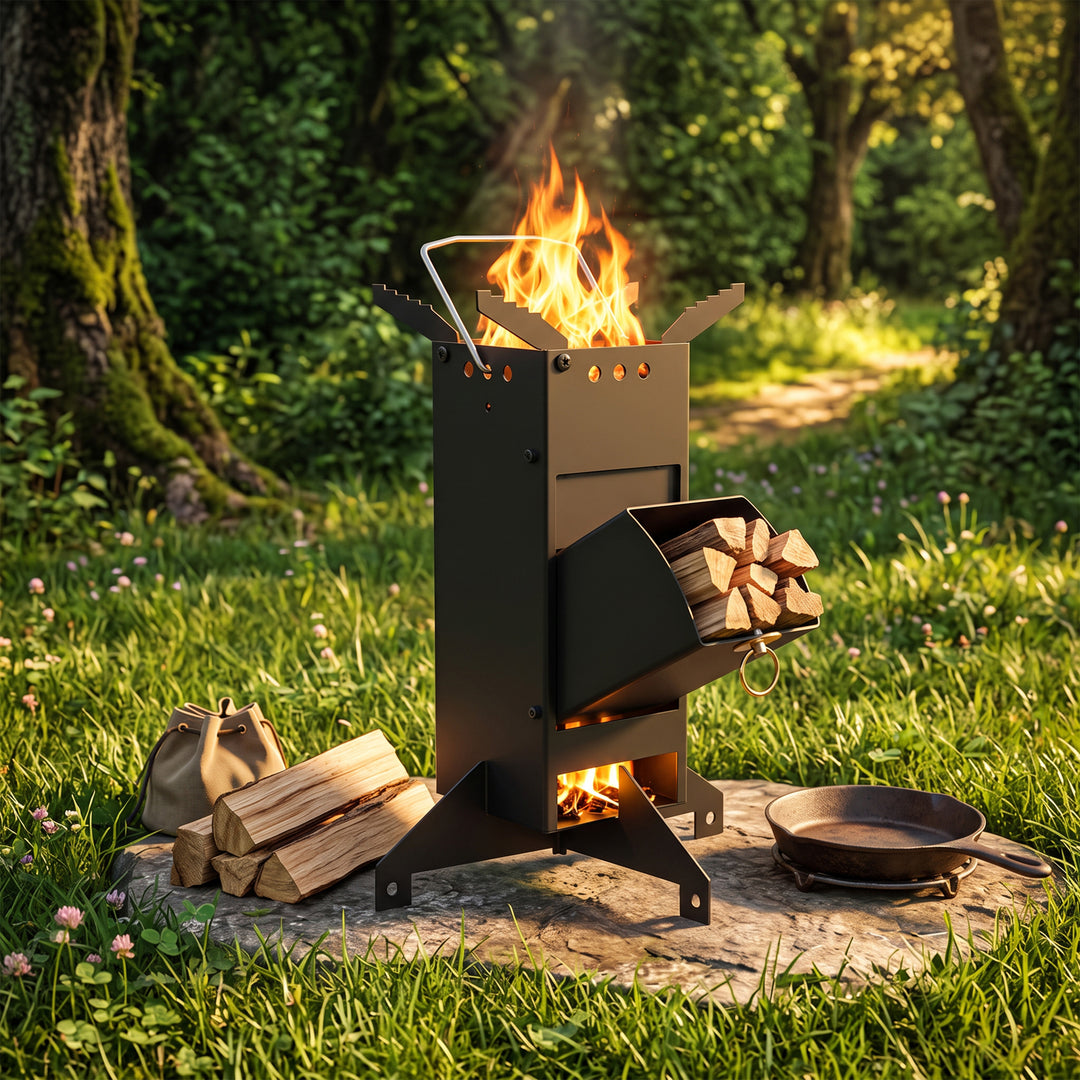 Rocket Wood Burning Stove