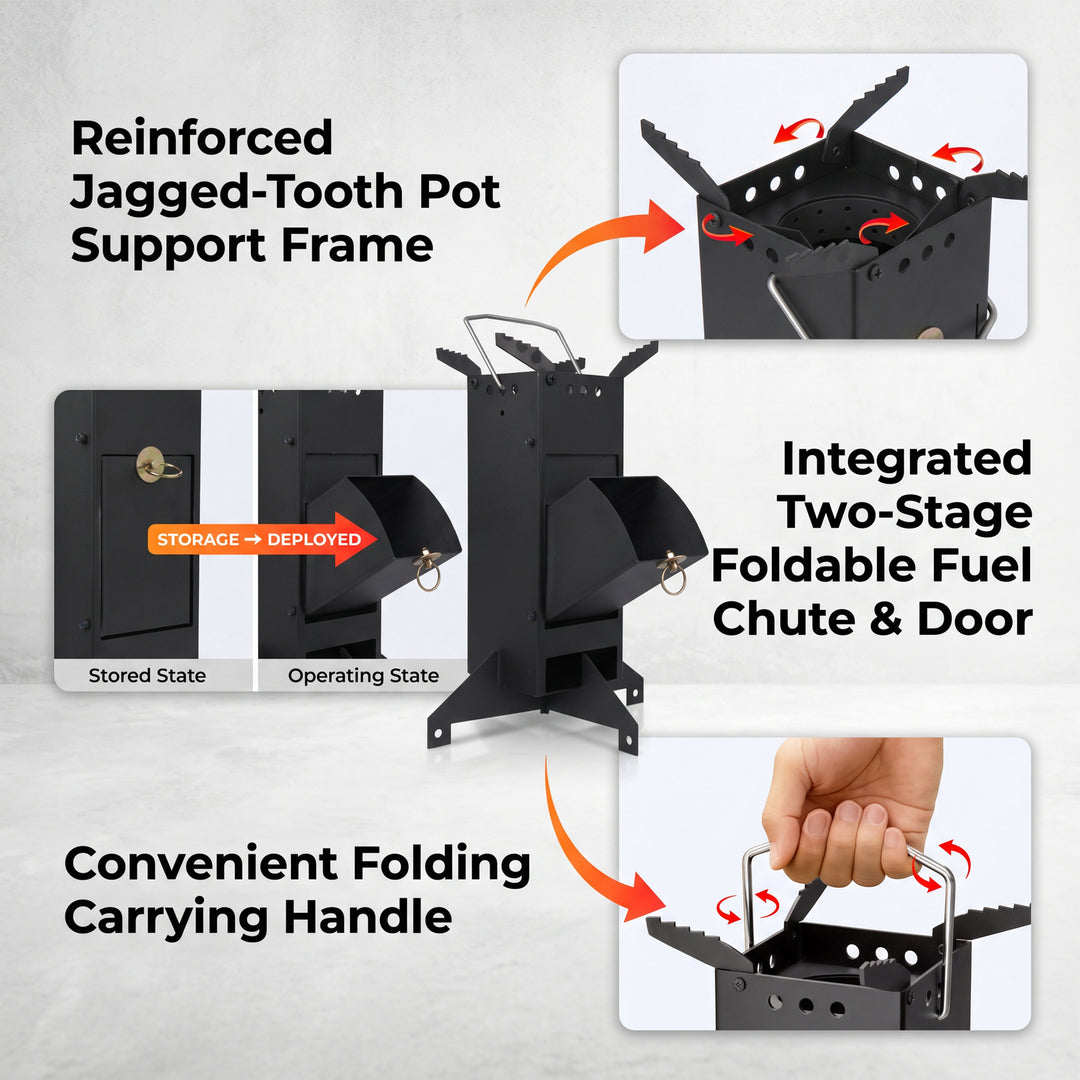 Rocket Wood Burning Stove