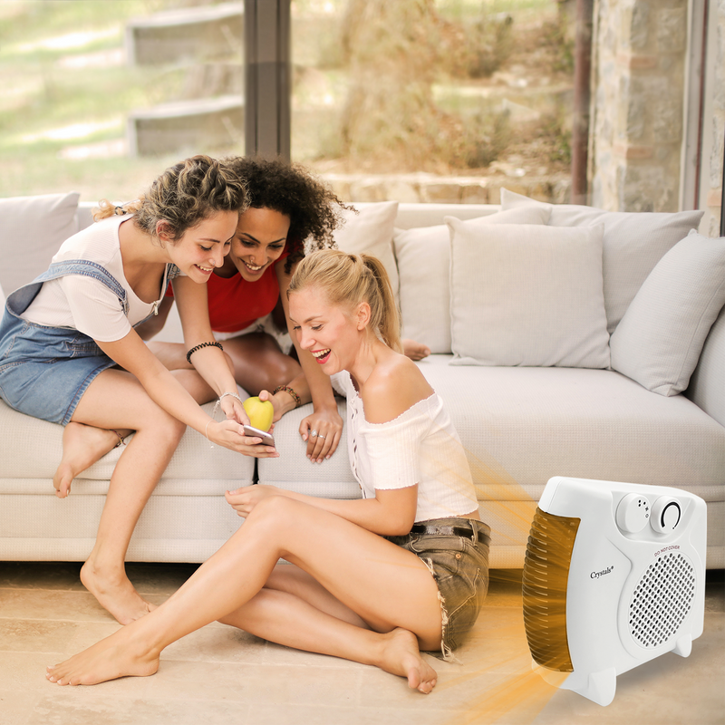 2kW Portable Electric Fan Heater