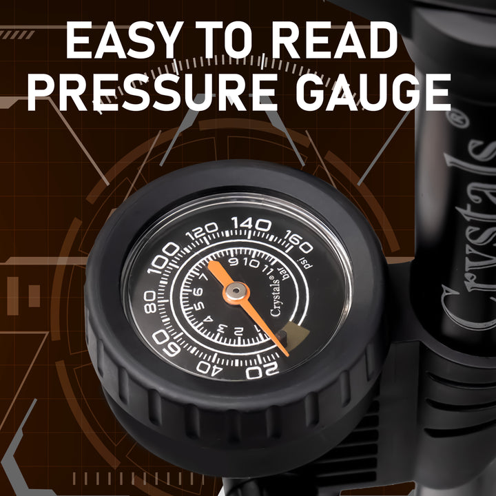 Mini Hand Air Pump With Gauge