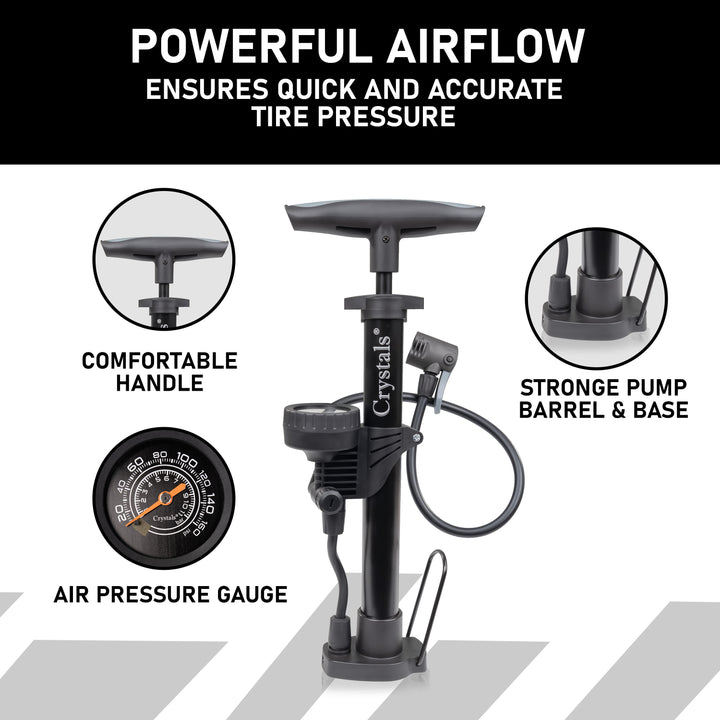 Mini Hand Air Pump With Gauge