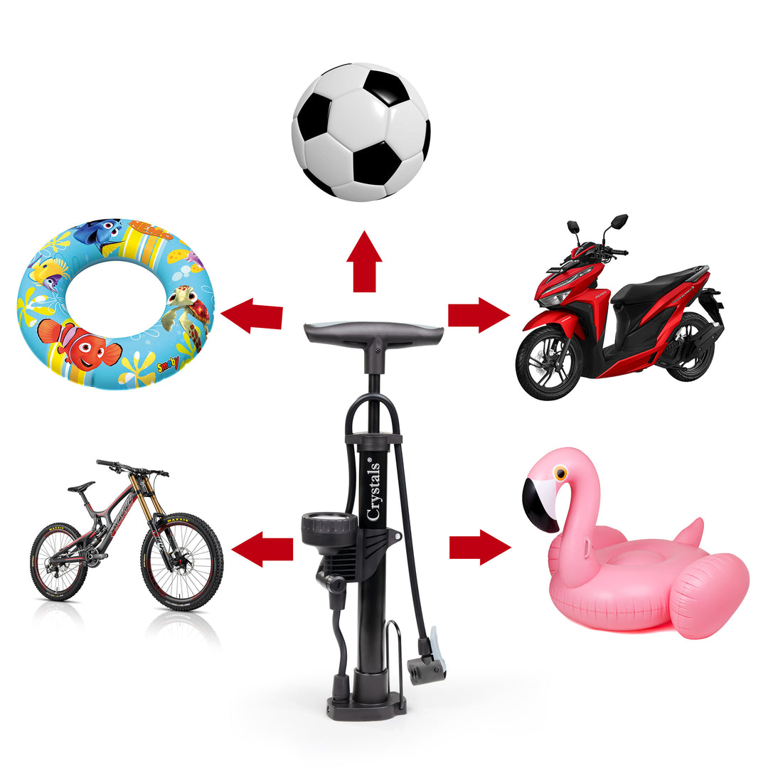 Mini Hand Air Pump With Gauge