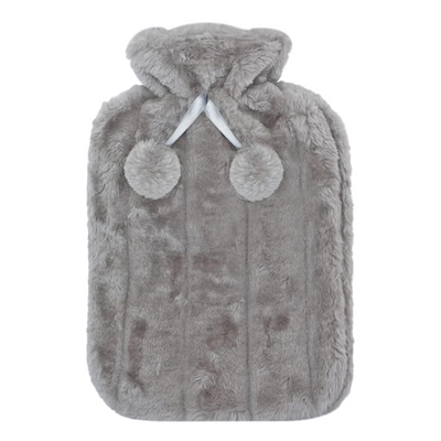 2L Hot Water Bottle With Fluffy Cover